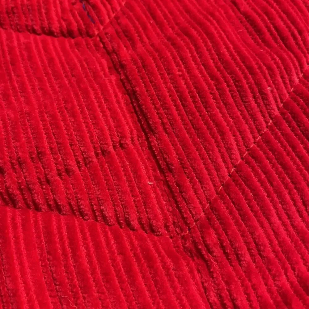 Reversible Corduroy Dog Coat Jacket